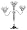 Godinger Silver Lotus 3 Light Candelabrum