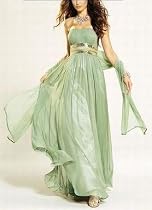 APART Corsagen Kleid Abendkleid pastelgrün