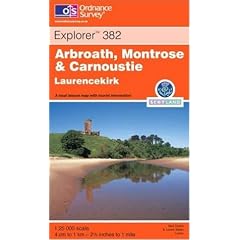 Arbroath, Montrose and Carnoustie (Explorer Maps)