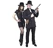Plus Size Gangster Costume Suit (Not included: Shirt Front/Tie, Hat and gun.)