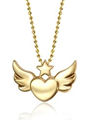 Alex Woo "Little Rock Star" Heart with Wings Pendant Necklace
