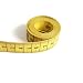 Jackie 5 Pcs 120-inch Double-Scale Soft Measuring Tape Tailor Dressmaker Flexible Ruler (Yellow)