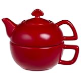 Chantal 13-Ounce Tea-for-One, Red by 