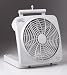 O2-Cool 1053 2-speed Indoor/outdoor Fan with Dual Power Source - Light Gray