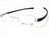 Tag Heuer - New Tag Heuer TagHeuer 7104 Track 001 Black Optical Frame Eyeglasses Size: 55-18-135