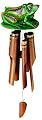Asli Arts Model CFR403 Frog on Lily Pad Bamboo Chime