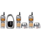 Remanufactured Uniden DCT-646-3 2.4 GHz Digital Cordless Phone System with 2 Extra Handsets (Silver)