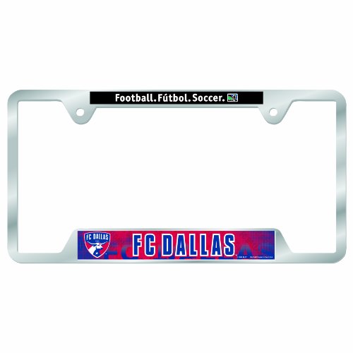 MLS FC Dallas Metal License Plate Frame