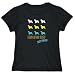 T-Shirt Womens Black " THERE IS NO SUCH THING AS TOO MANY Silky Terrier " Dogs