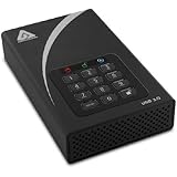 Apricorn Aegis Padlock 3 TB DT 256-bit Encryption USB 3 Hard Drive (ADT-3PL256-3000 )