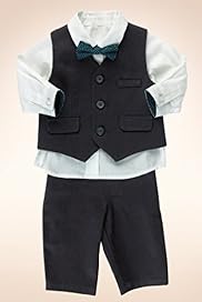 4 Piece Autograph Pure Cotton Waistcoat Outfit