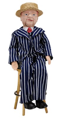 W.C. Fields Ventriloquist Doll