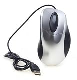NEON Optical Mouse USB2.0 Dual-button with scrool-wheel Black/Silver