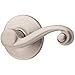 Kwikset 788LL RH 15 Right Handed Signature Series Lido Single Dummy Door Lever, Satin Nickel