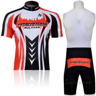 2011MERIDA outdoor bike clothing / bike riding harness short-sleeved suit / 11 Merida flame (available Size:S, M, L, Xl, Xxl,XXXL) Free Shipping