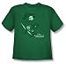 Search : Green Arrow The Emerald Archer Youth S/S T-shirt in Kelly Green by DC Comics