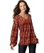 Apparel : One World Long-Sleeved Mixed-Print Jersey Tunic