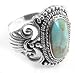 Sterling Silver Vintage Syle Turquoise Ring