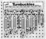 Aluminum Bodies Turnbuckle Assortment - TURNBUCKLE ASST.
