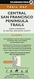 Central San Francisco Peninsula Trails: Parks & Preserves of Central San Mateo County, Second Edition (Wilderness Press Maps)