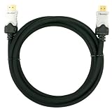 PS3 HDMI Cable, 1.3c cat. 2 1080p w/90-180&deg; Schwenkbarer Anschluss, vergoldete Kontakte,  2-fach abgeschirmt