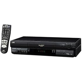 JVC HRS5901U 4-Head S-VHS VCR, Black