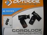Outdoor Products Sliding Cordlock Replacements 4 Pack