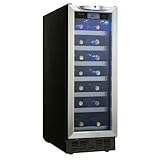 Danby Dwc276bls 27 Bottle Built-in Silhouette Wine Cooler - Glass Door / Stainless Steel Trim