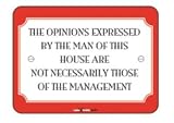 Laughter Revolution Sign Opinions Expressed (Pack of 5)