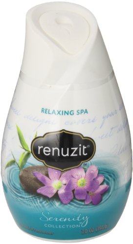 Dial 1787939 Renuzit Relaxing Spa Serenity Solid Adjustable Air Freshener, 7 oz Cone (Pack of 12)