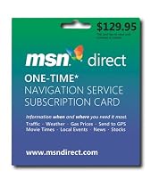 Microsoft MSN Direct One-Time Payment Subscription (Service Non-transferable)