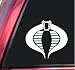 Search : G.I. Joe / GI Joe Cobra Vinyl Decal Sticker - White