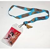 Wonder Woman Logo Lanyard with Rubber Charm