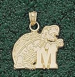 Anderson Jewelry Maryland Terrapins Gold Charm