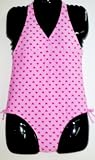 Girls Pink/Red Hearts One-Piece Swimsuit by In Gear. Sizes 4/5 to 14/16.