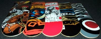 5 Almost Flip Baker Blind Black Label Skateboard Deck by almost