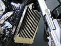 Chrome Radiator Cover for Kawasaki VN1500 Mean Streak, VN1600 Mean Streak & VN1600 Vulcan Classic