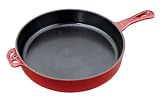 Review Sante SESP-10 / Sante 10 Inch Sauté Pan, Enamel Cast Iron With Non Stick Interior