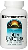 Source Naturals Beta Carotene 25,000IU, 250 Softgels