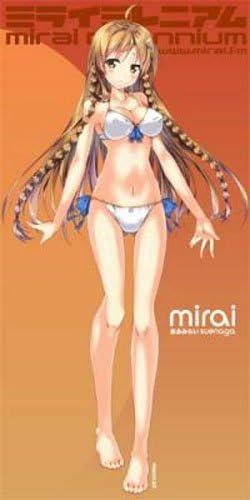 Banner Mirai Millennium: Mirai Swimsuit 2.5'x5' Wall Scrolls