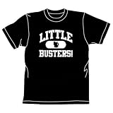 リトルバスターズ!  スタメンTシャツ ブラック サイズ:L