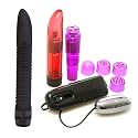 Doc Johnson Jenna's 5" Slim Shooter Charcoal WaterproofMs Adult Sex Toy Kit