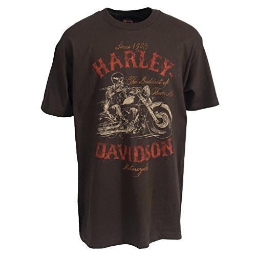 H-D Men's Tee - The Baddest | Eagle Custom Overseas Tour - LG