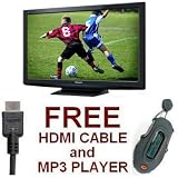Panasonic TC-P65S2 65 Class Viera S2 Series Plasma - FREE HDMI Cable + MP3 Player by