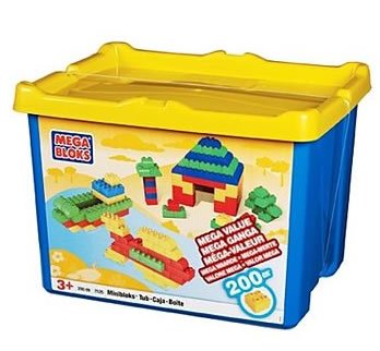 200 pieces. Mega Bloks Tub