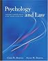 Psychology and Law: Theory, Research, and Application (with InfoTrac?)