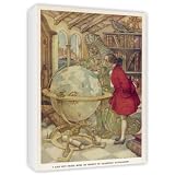 Portrait of Beethoven (unfinished) by Barry.. - 3x2 inch Fridge Magnet - large magnetic button - Magnet