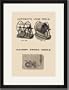 Black Framed/Matted Print 17x23, Automatic Hose Reels and Patent Swing Reels