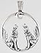 NEW Wolf Moon Pendant - JW574