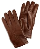  : Gruppo Italiano Men's Cashmere Leather Glove, Tan, Large